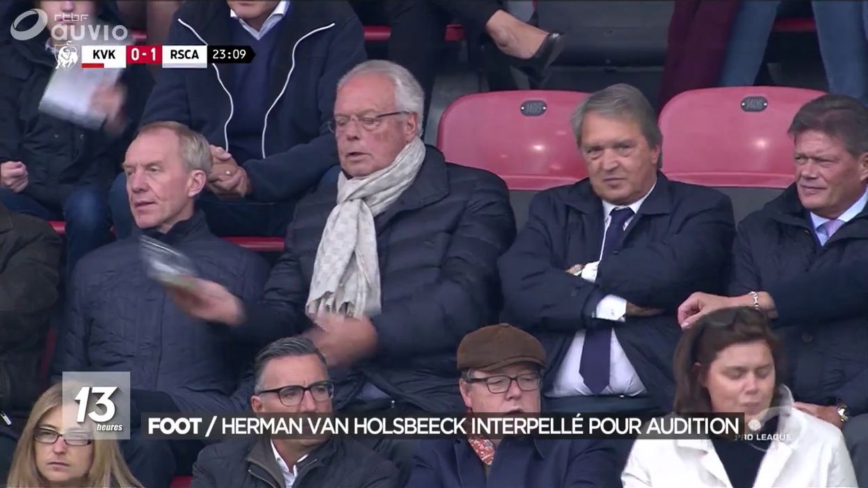 Herman Van Holsbeeck ancien manager d Anderlecht interpellé à son tour