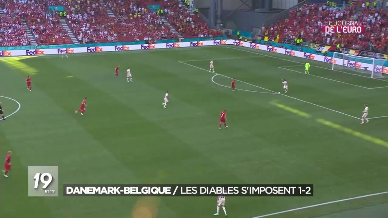 Danemark-Belgique : les Diables s imposent 1-2