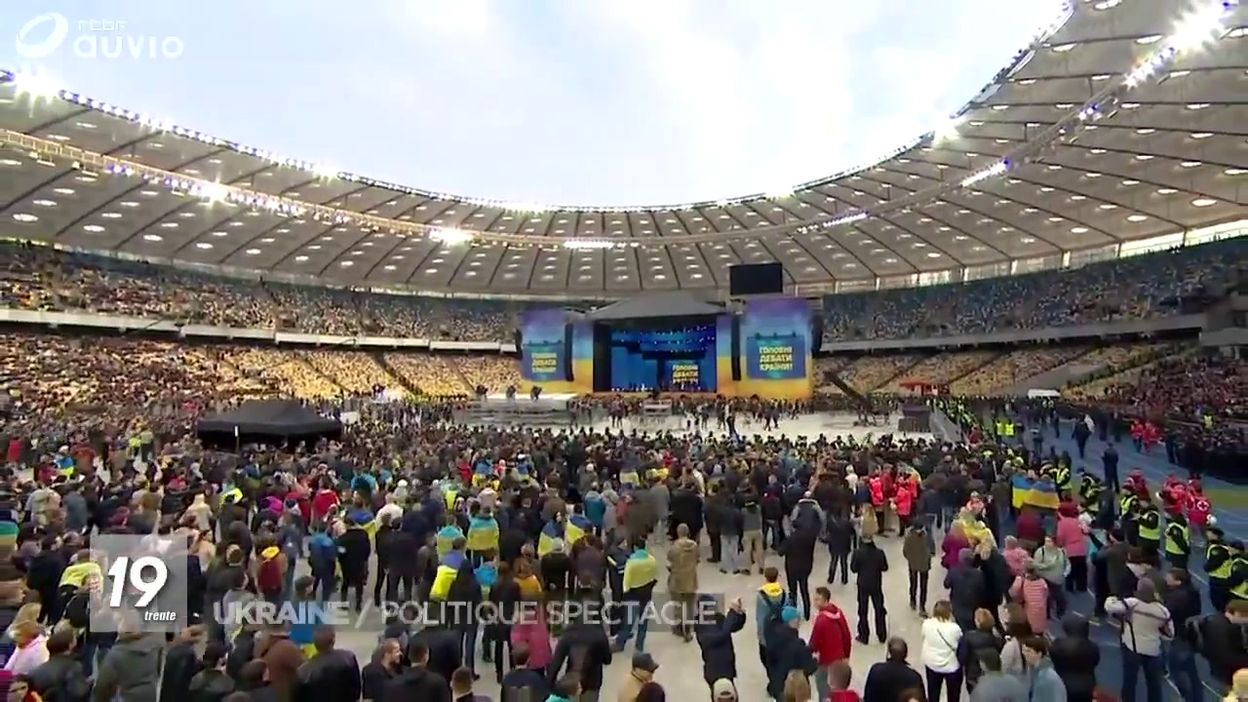 Ukraine: face à face à grand spectacle à deux jours de la présidentielle