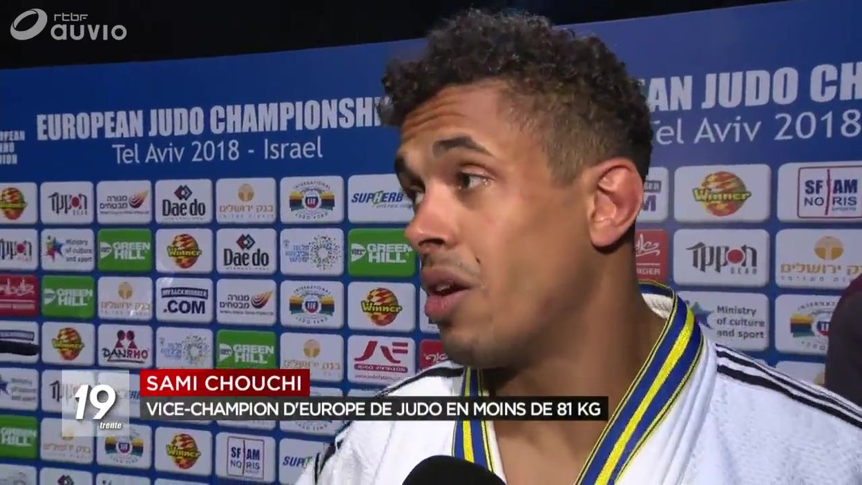 Euro de judo : médaille d'argent pour Sami Chouchi
