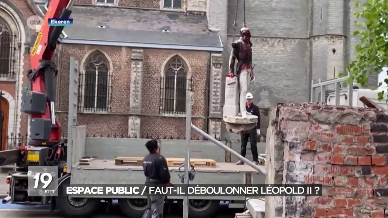Espace public: faut-il déboulonner Léopold II ?