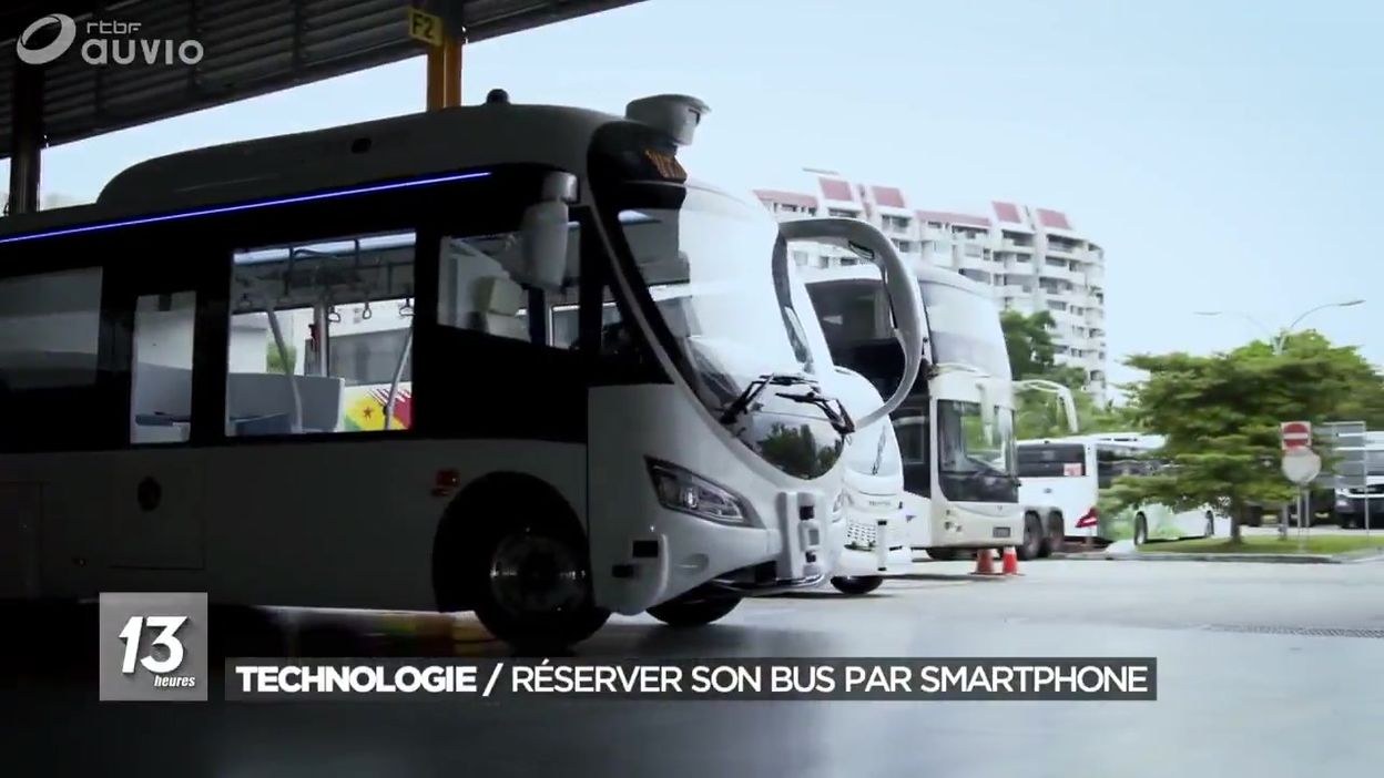 Des bus sans chauffeur à Singapour