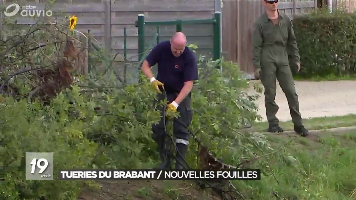 Tueurs du Brabant : fouille d'étangs à Adinkerque à la recherche d'armes