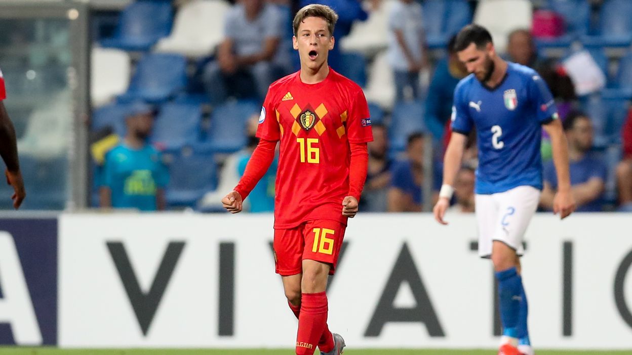 La superbe frappe de Yari Verschaeren contre l'Italie