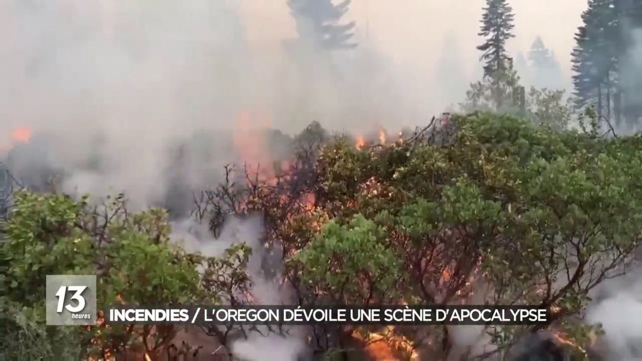 Incendies : L Oregon dévoile une scène d apocalypse