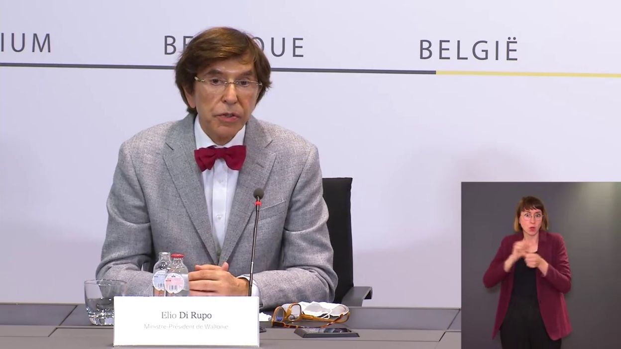 Comité de concertation du 18 juin : message d'Elio Di Rupo