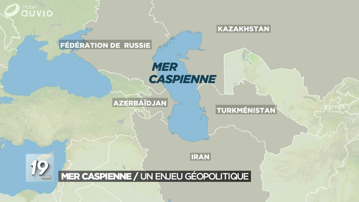 Mer Caspienne Un Enjeu Géopolitique Jt 19h30 12082018