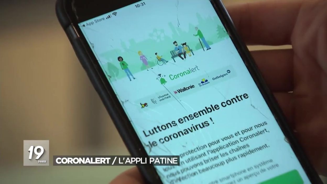 Coronalert : l'appli patine