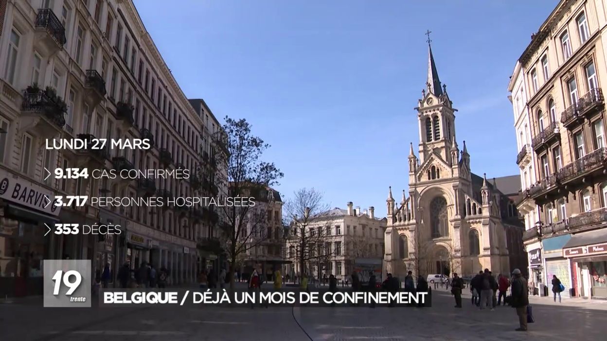 Belgique Deja Un Mois De Confinement Videos Vivreici