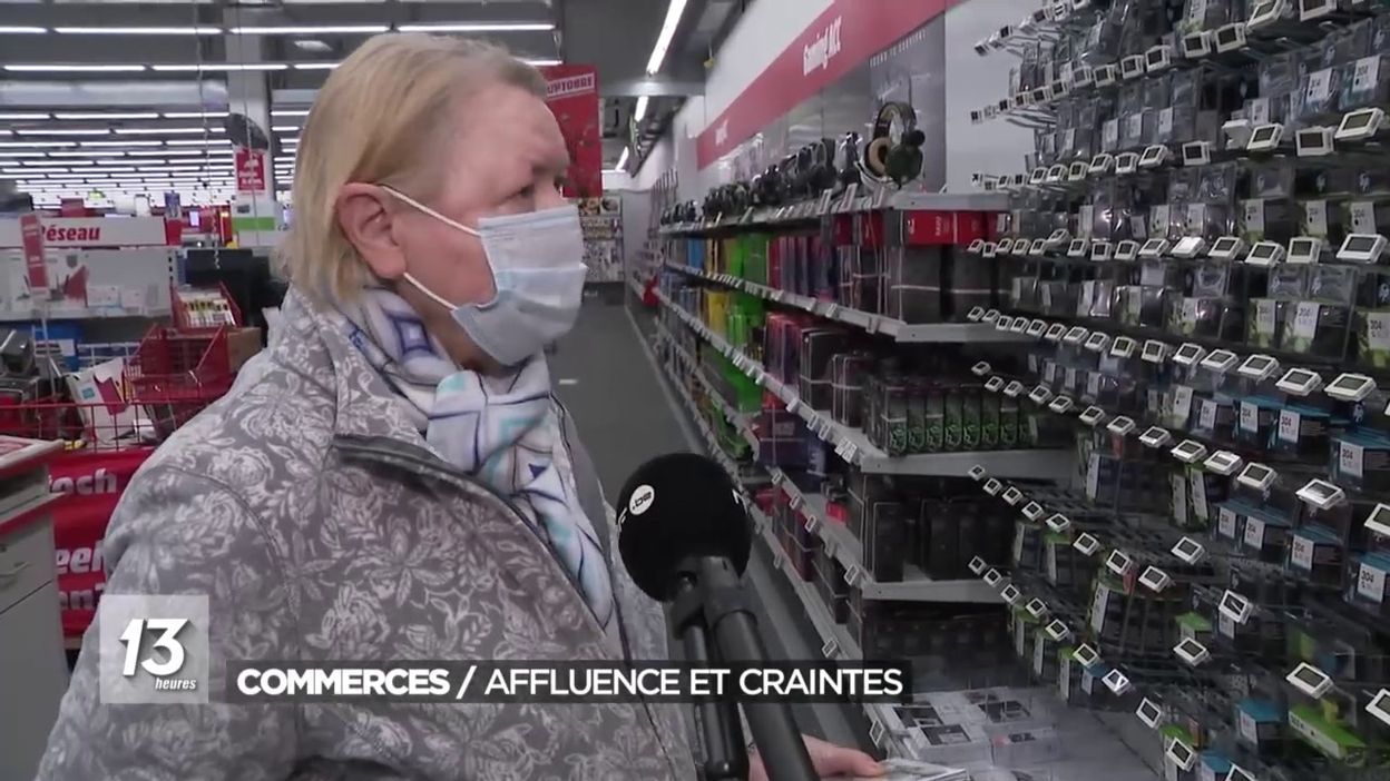 Le rush dans certains commerces vu la crainte d un reconfinement