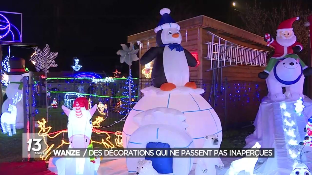Wanze : des décorations qui ne passent pas inaperçues