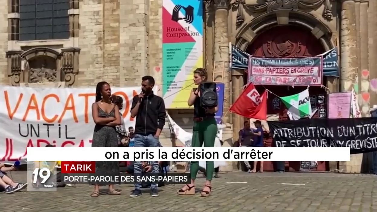 Sans-papiers : grève de la faim interrompue