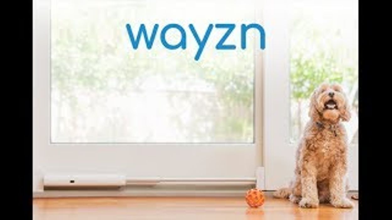 Wayzn Automatic Sliding Pet Door Opener 14 01 2020