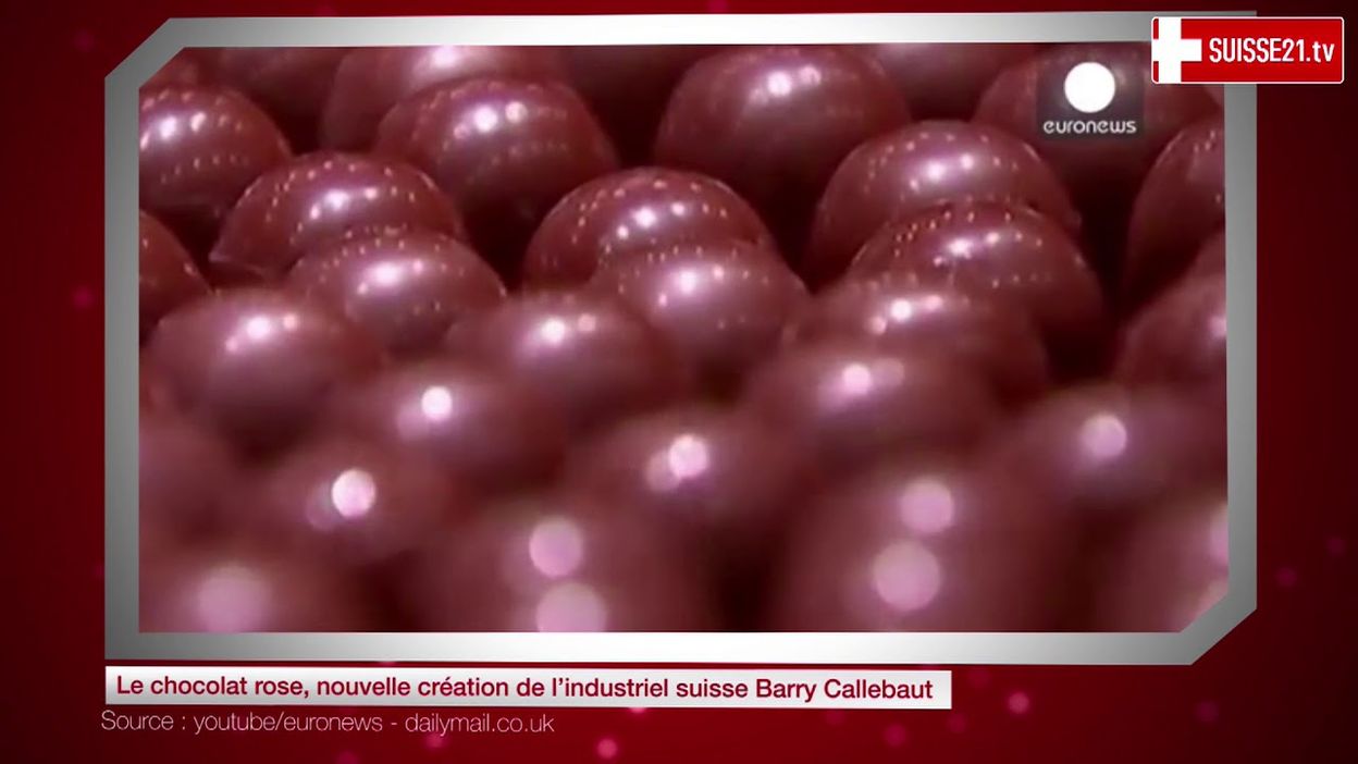 Le Chocolat Rose Nouvelle Création De Lindustriel Suisse Barry Callebaut 27022018