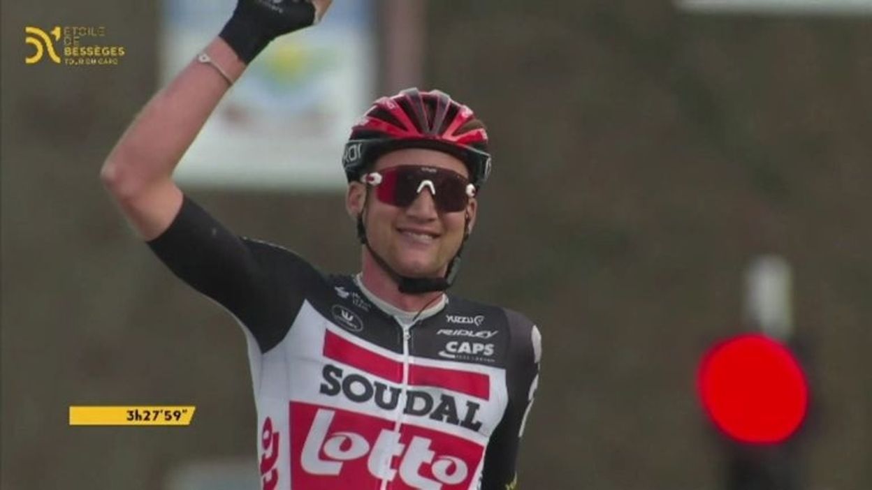 Tim Wellens remporte la 3e étape de l'Etoile de Bessèges en solitaire