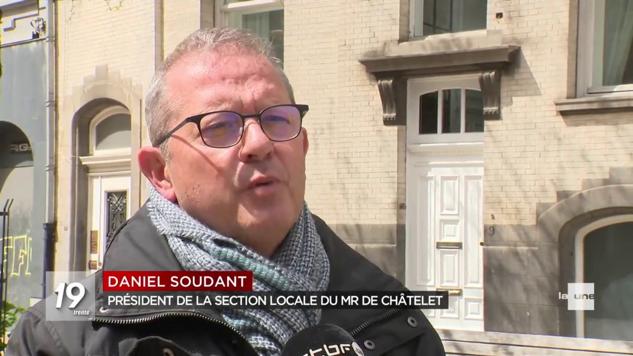 Châtelet - un élu MR présent pour casser du casque