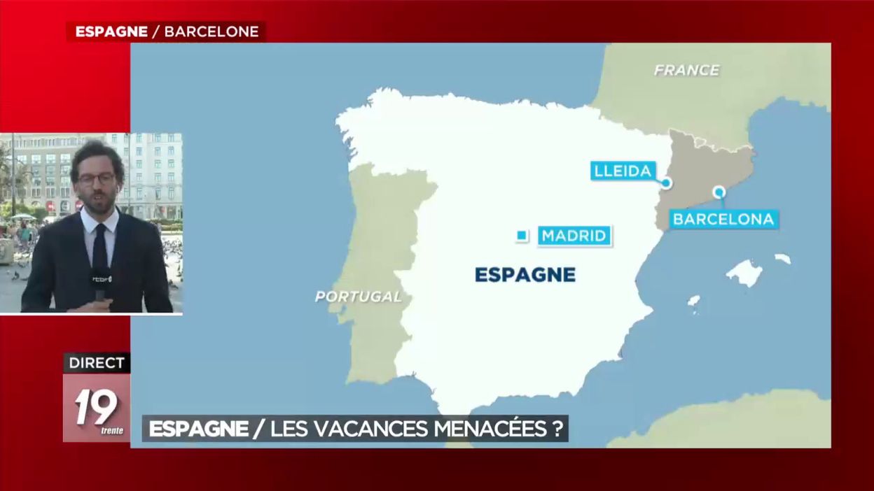 Coronavirus Le Conseil De Voyage En Espagne Passe De Vert A Orange Depuis Le Confinement A Lerida