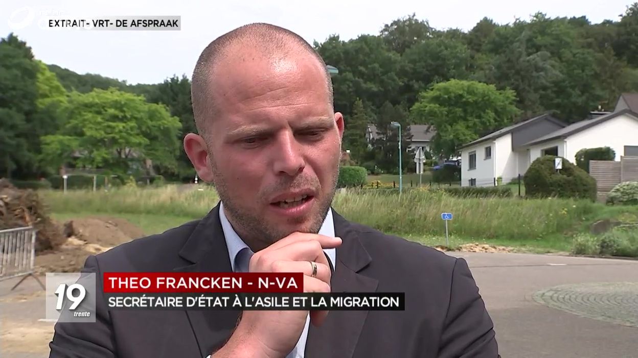 Theo Francken veut l'arrêt total de la migration illégale