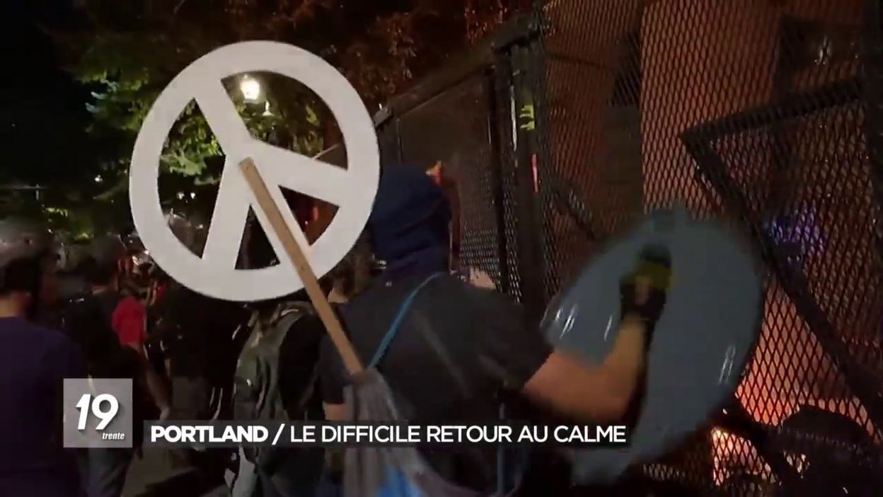 Portland: le difficile retour au calme