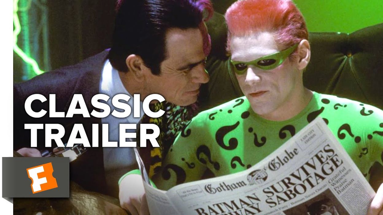 Batman Forever (1995) Official Trailer - Val Kilmer, Jim Carrey, Tommy Lee  Jones Superhero Movie HD...