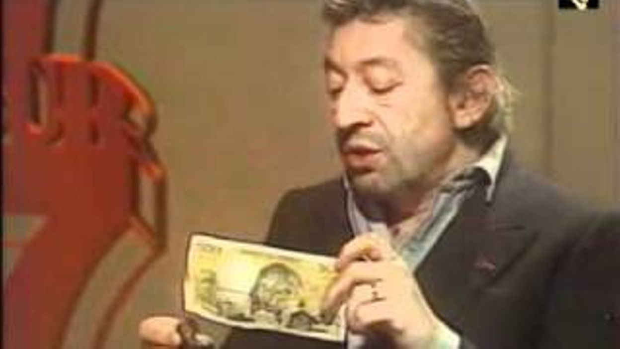 Gainsbourg Brule Un Billet De 500 Francs Mp4 Videos Vivreici