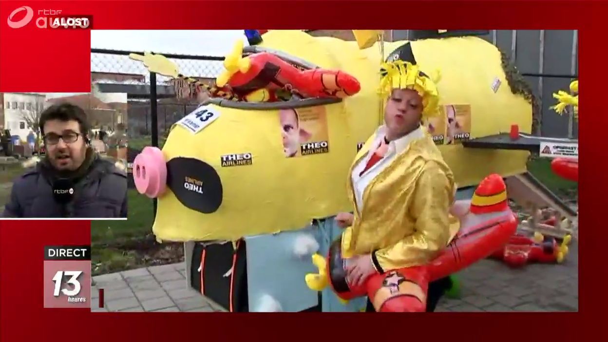 Carnaval d'Alost : croquer l'actualité avec des caricatures