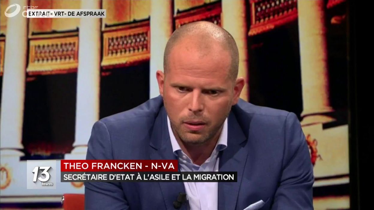 Theo Francken veut l'arrêt total de l'immigration illégale