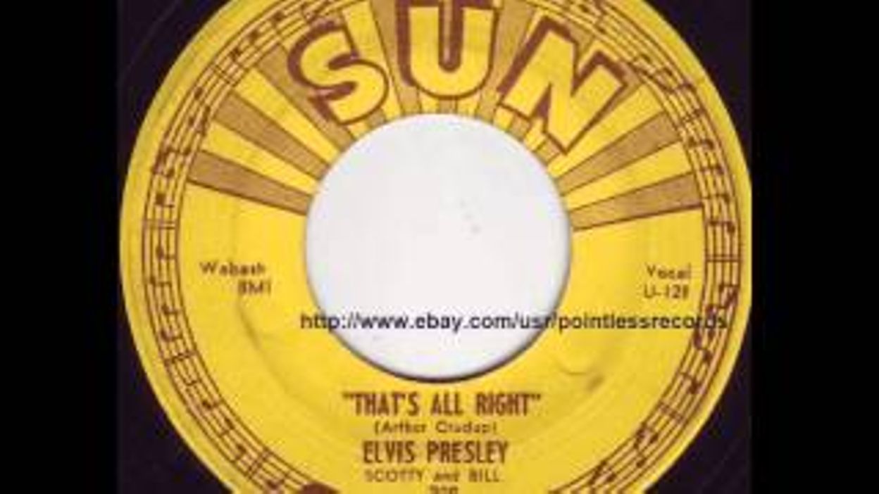 Elvis Presley That S All Right Original Sun Records 9 45rpm 1954 Rockabilly 06 08