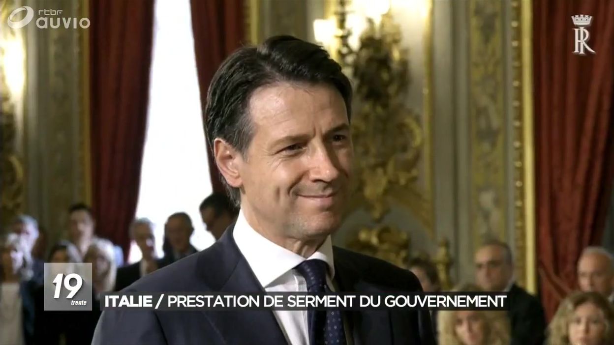 Les Visages Du Nouveau Gouvernement Italien 18 Ministres 5 Femmes Et