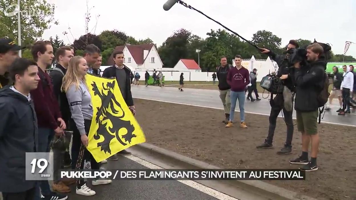 Pukkelpop : après les incidents flamingants
