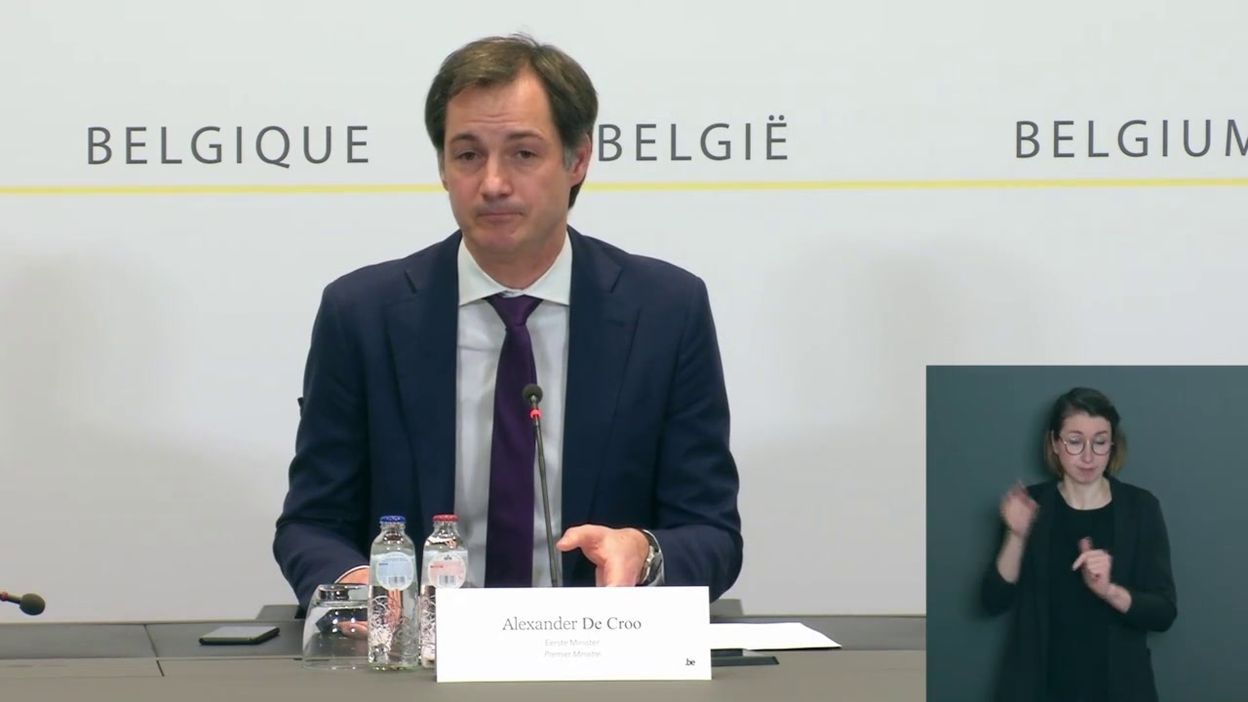 Comite De Concertation Du 5 Fevrier 2021 L Allocution Complete D Alexander De Croo 05 02 2021