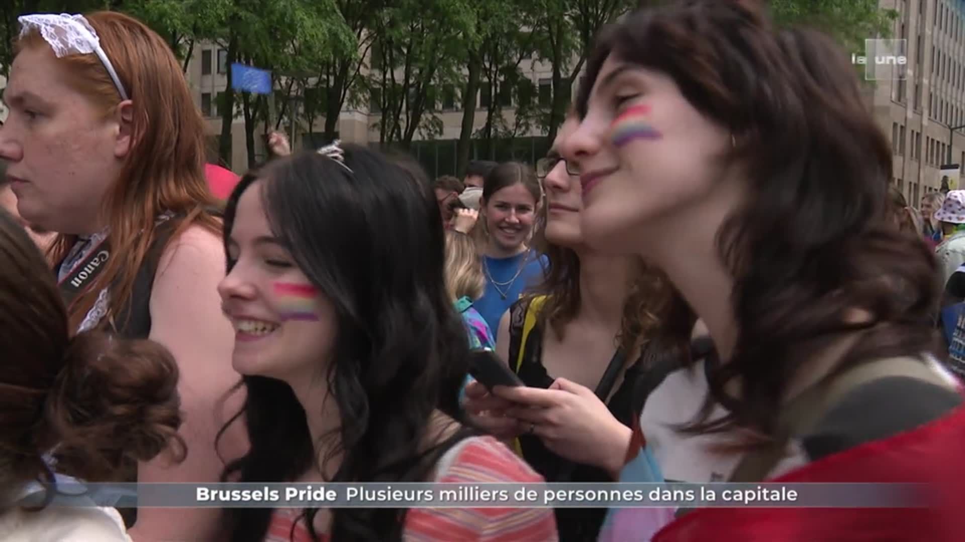 Brussels Pride  plusieurs milliers de personnes dans la capitale