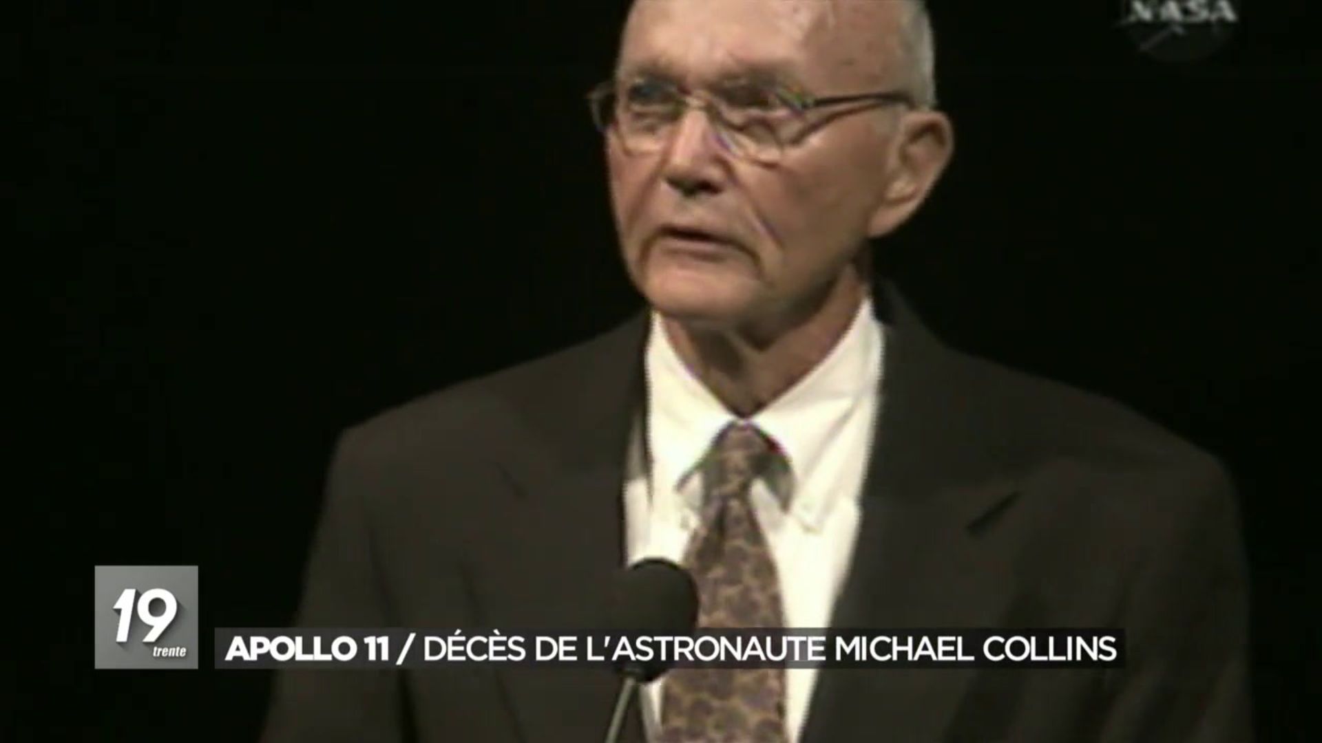 Mort de l'astronaute américain Michael Collins, troisième homme de