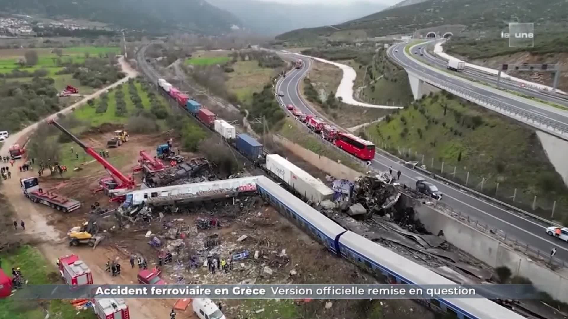 Accident ferroviaire en Grèce : version officielle remise en question