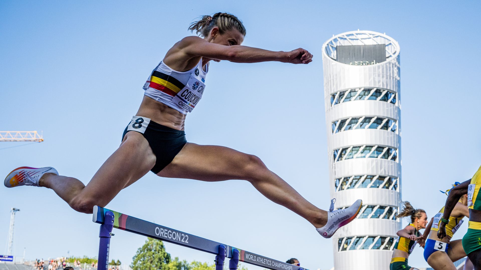 400m Haies Dames Demi Finale Paulien Couckuyt Athlétisme Mondiaux 2022 Auvio