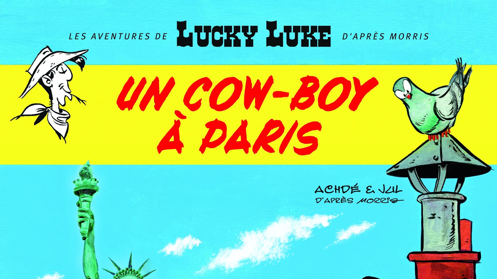 Un cow-boy à Paris / scénario Jul, dessin Achdé - Détail