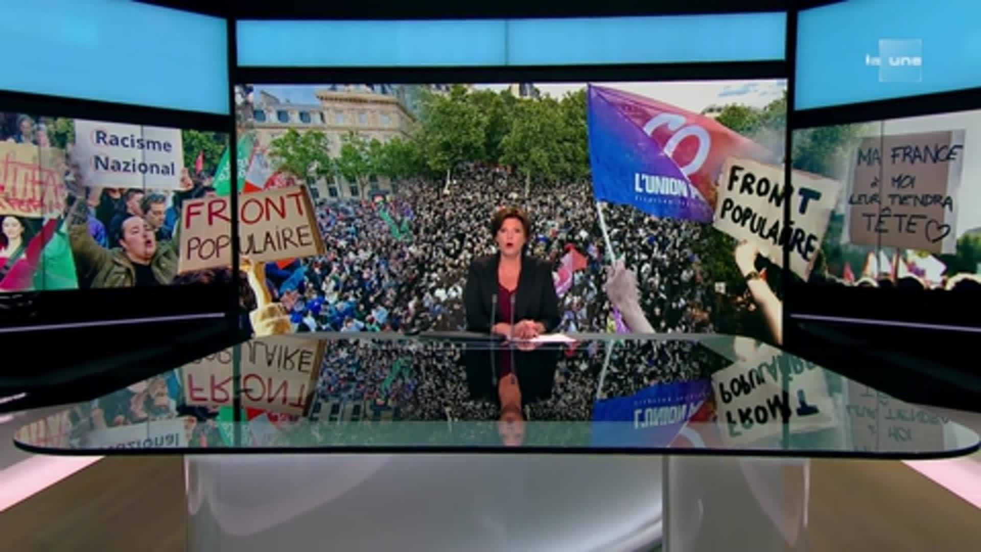 France : des milliers de manifestants contre l extrême droite