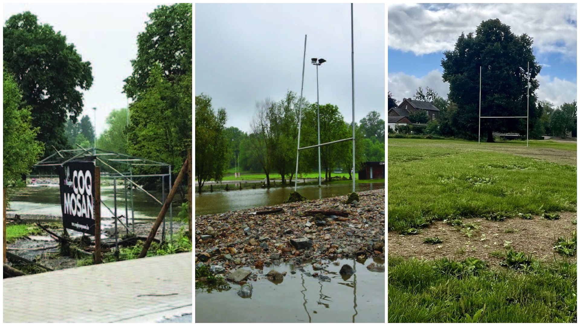 Terrains inondés, structures endommagées… en détresse, le club de rugby ...