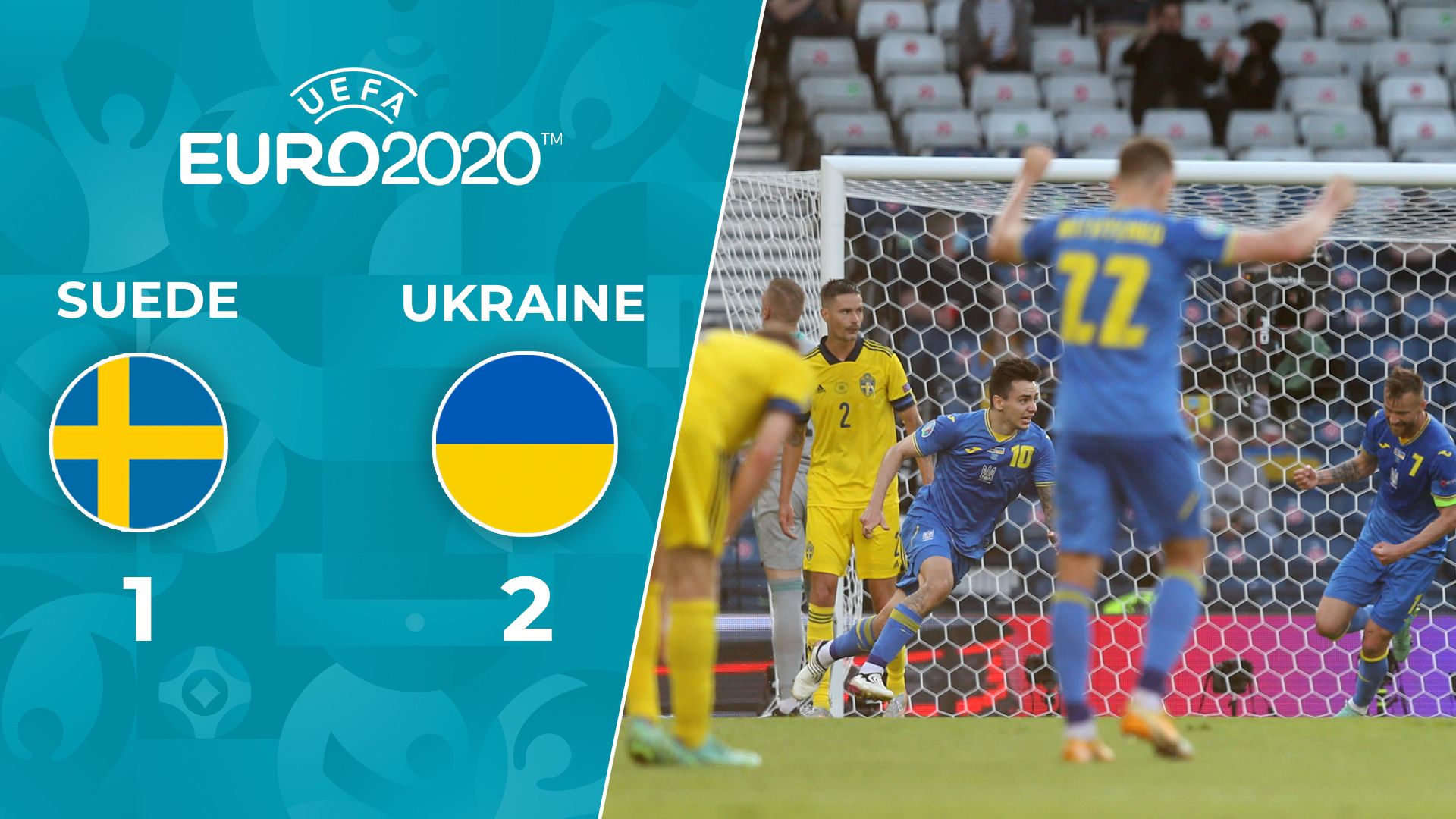 Suède - Ukraine : Le Résumé du Match