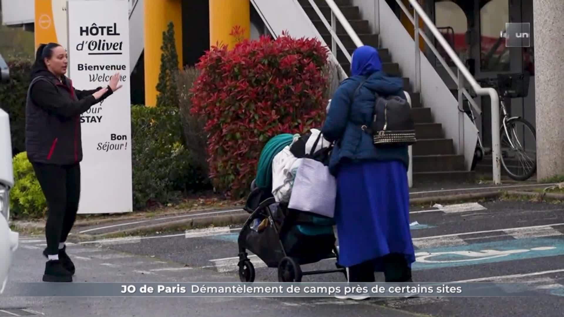 JO de Paris : démantelement de camps près de certains sites