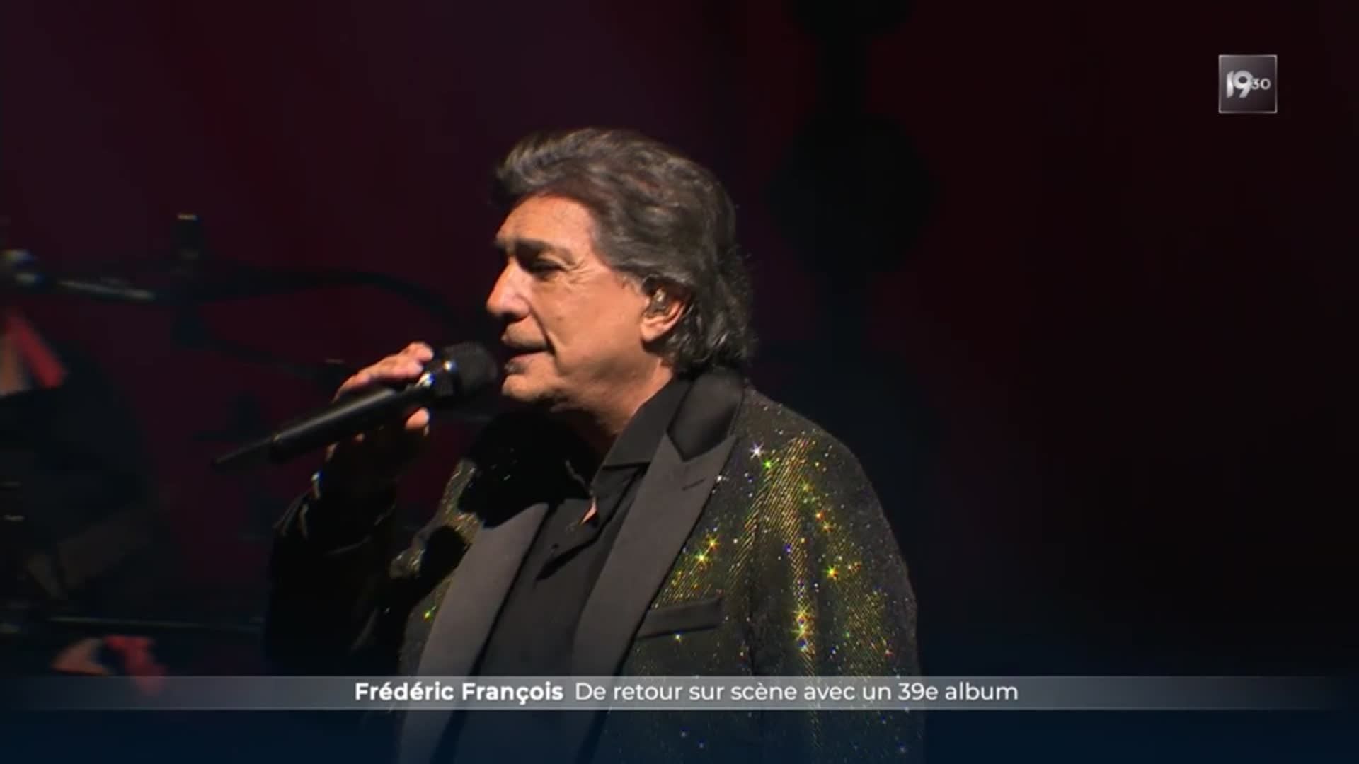 Frédéric François De retour sur scène avec un 39e album Auvio