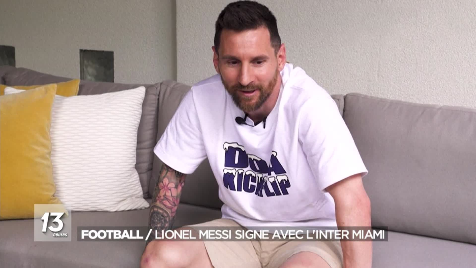 Football : Lionel Messi signe avec l Inter Miami
