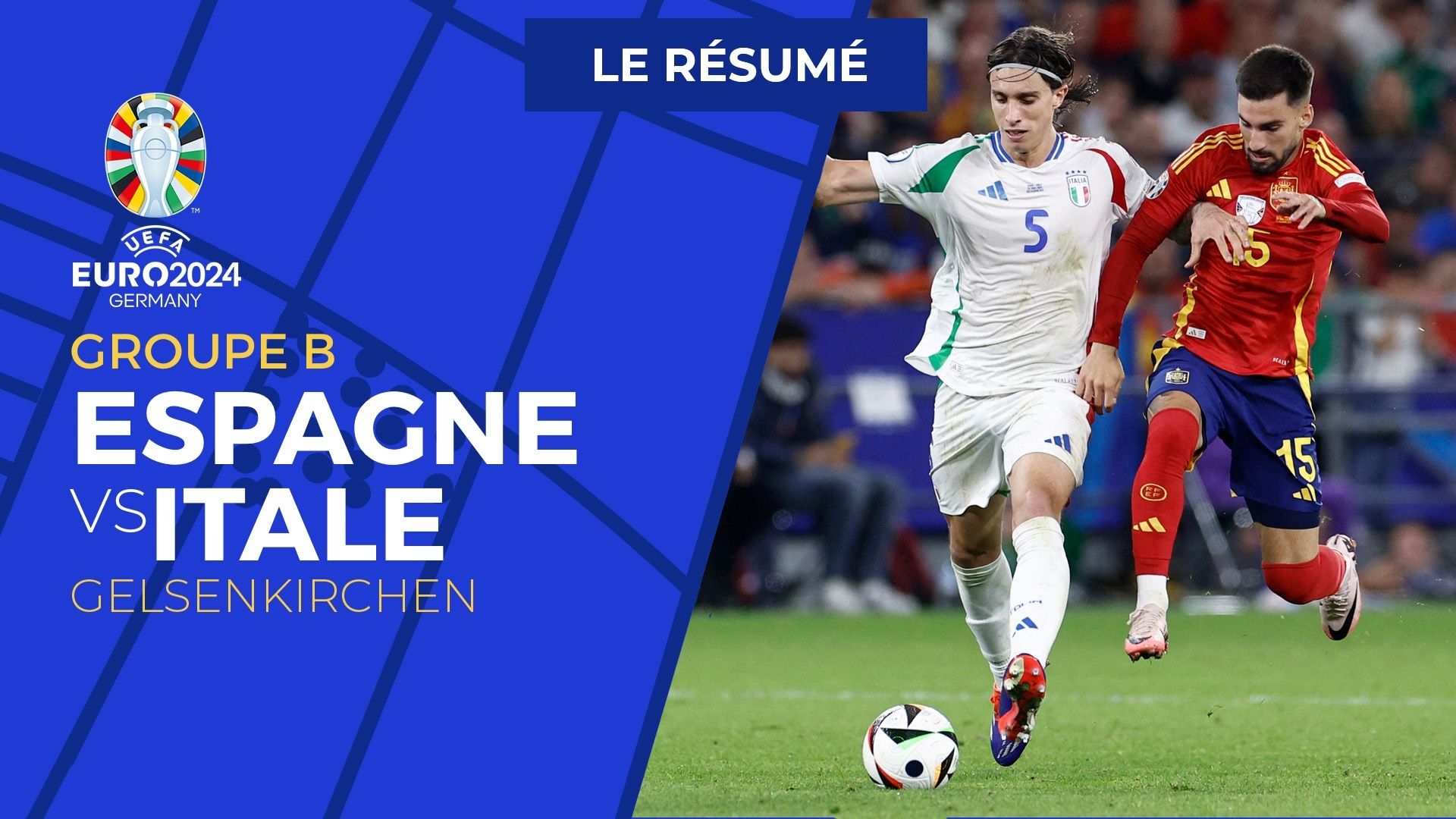 Espagne - Italie : Le Résumé Du Match - Euro 2024 - Groupe B - Auvio