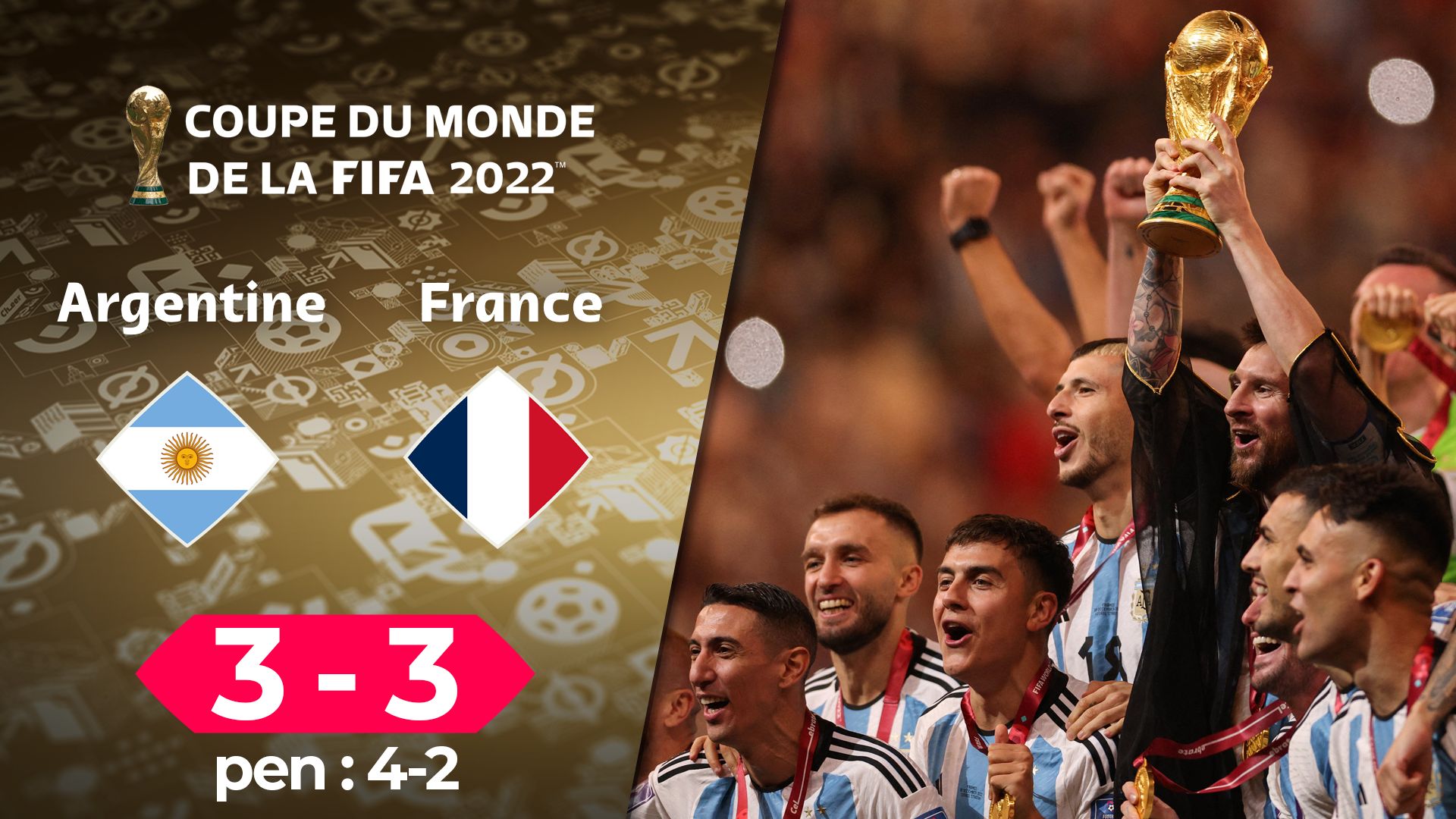 L’Argentine bat la France au bout d’une finale folle et gagne sa