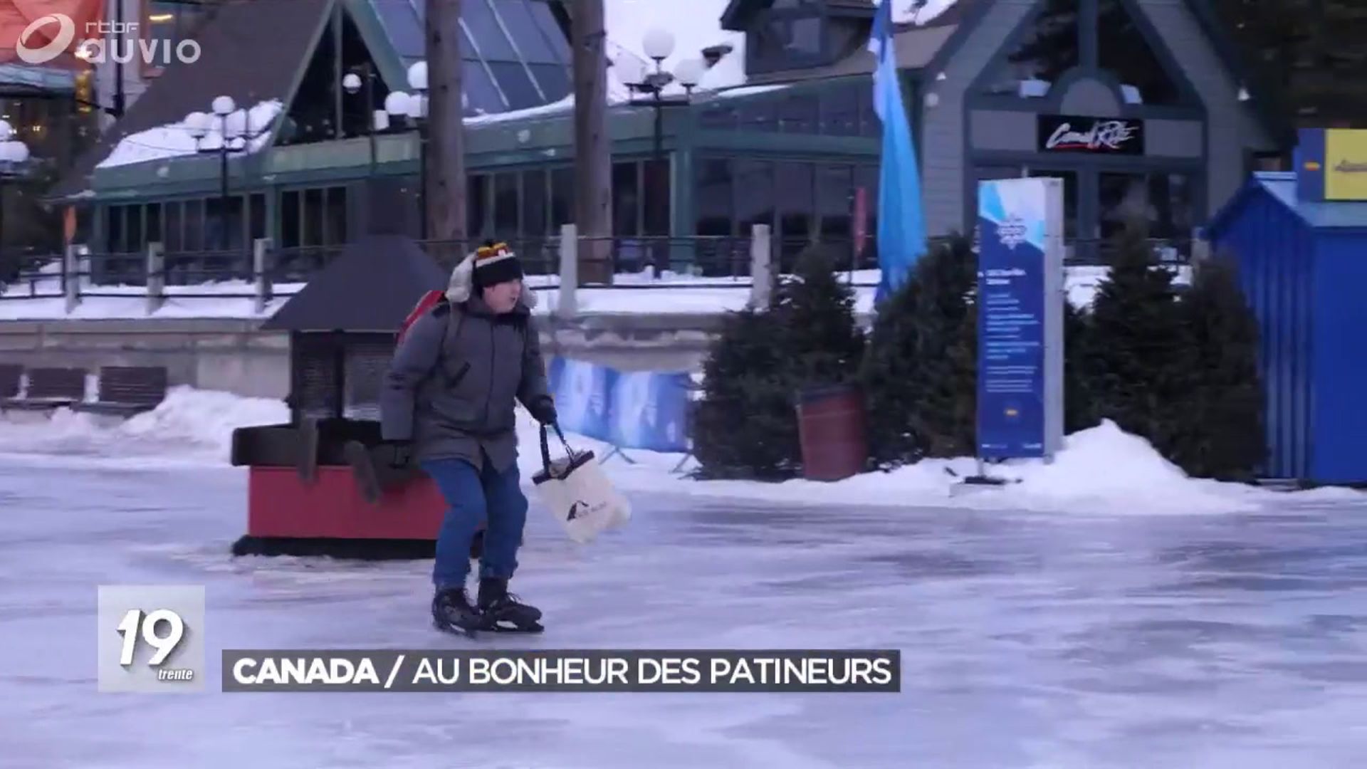 Ottawa: La Patinoire Du Canal Rideau Est La Plus Grande Du Monde - Rtbf.be