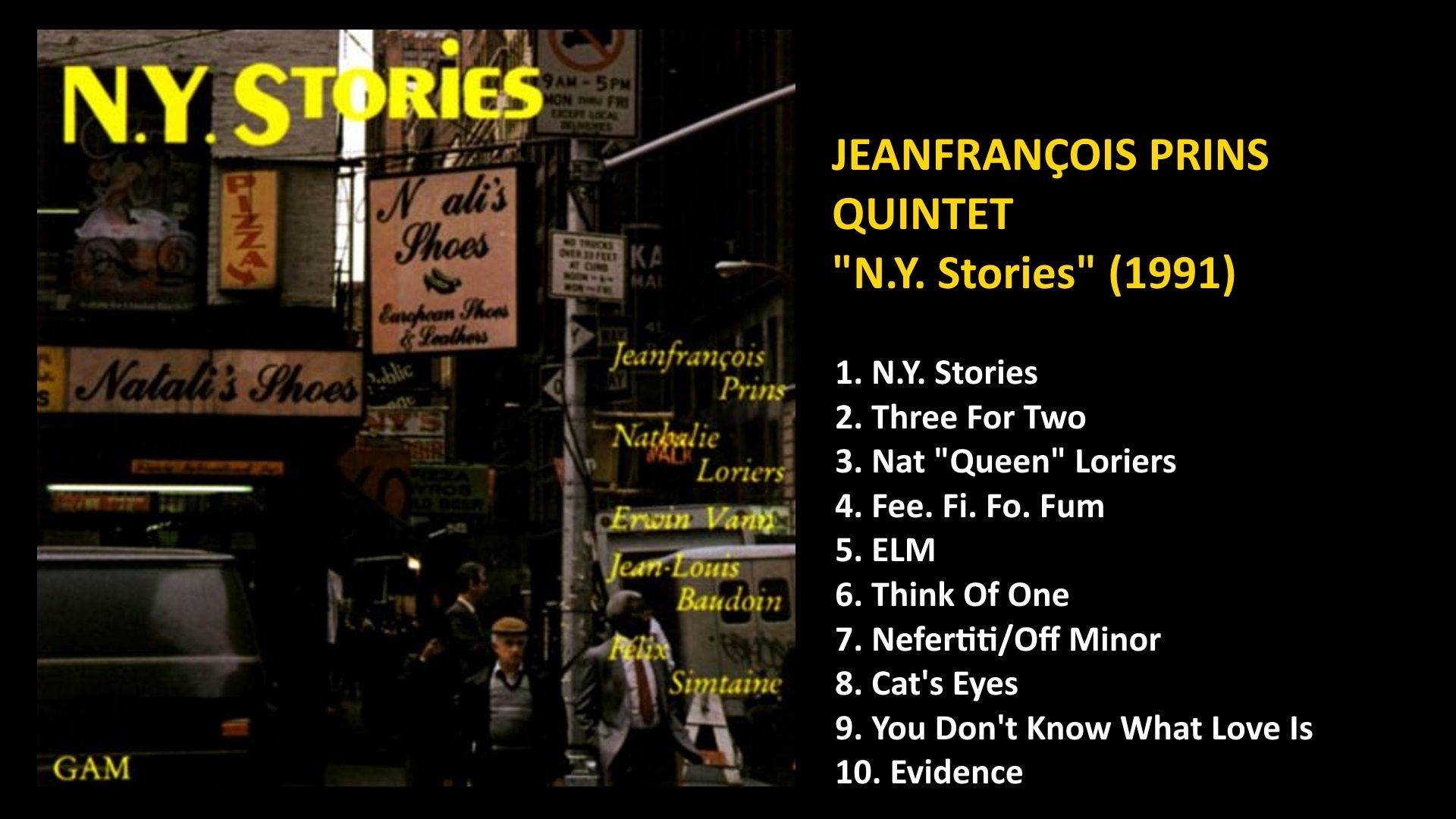 Il y a 30 ans s'enregistrait l'album 'N.Y. Stories' du