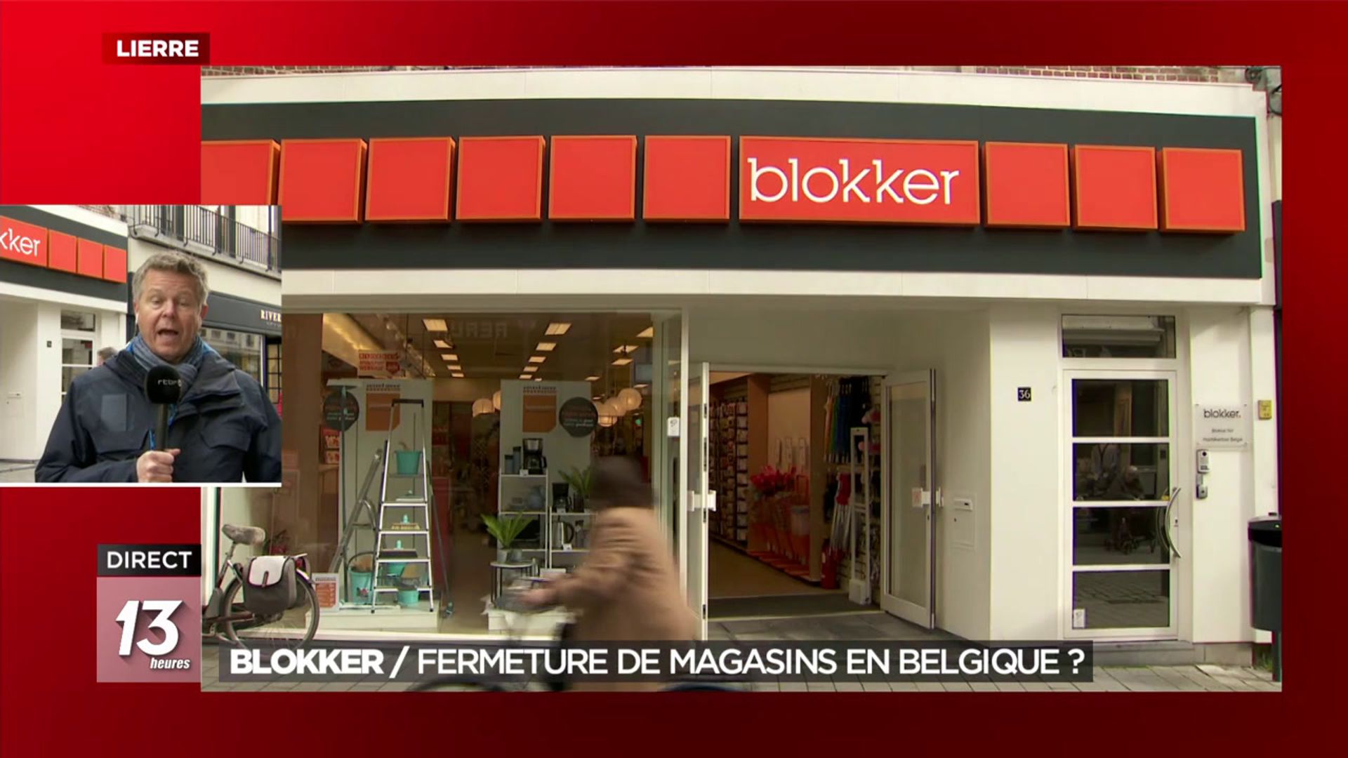 Blokker fermeture de magasins en Belgique Auvio
