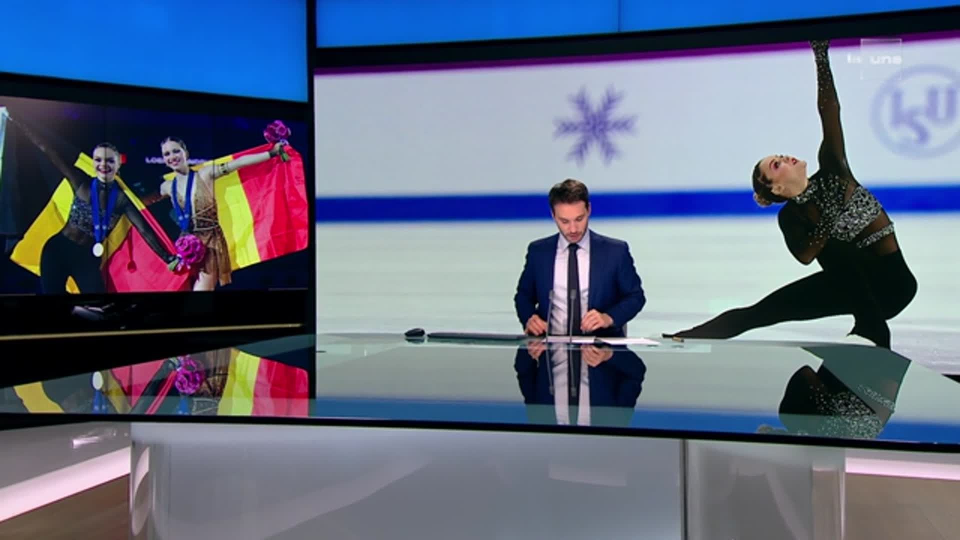 Deux Belges sur le podium des championnats d¿Europe de patinage