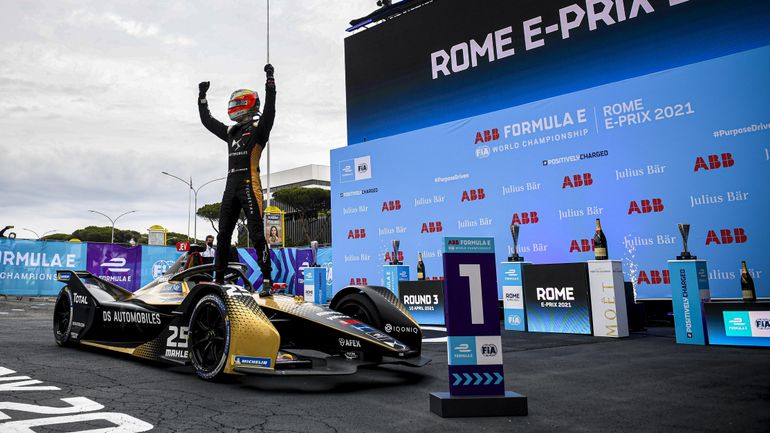 Formule E Rome Victoire De Vergne Crash Et Abandon Pour Vandoorne