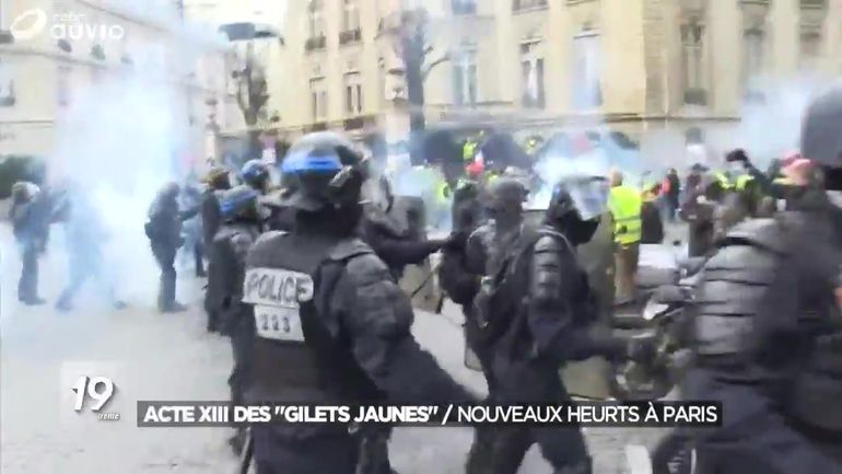 Acte 13 Des Gilets Jaunes à Paris Avec De Nouveaux Incidents Jt 19h30 09022019